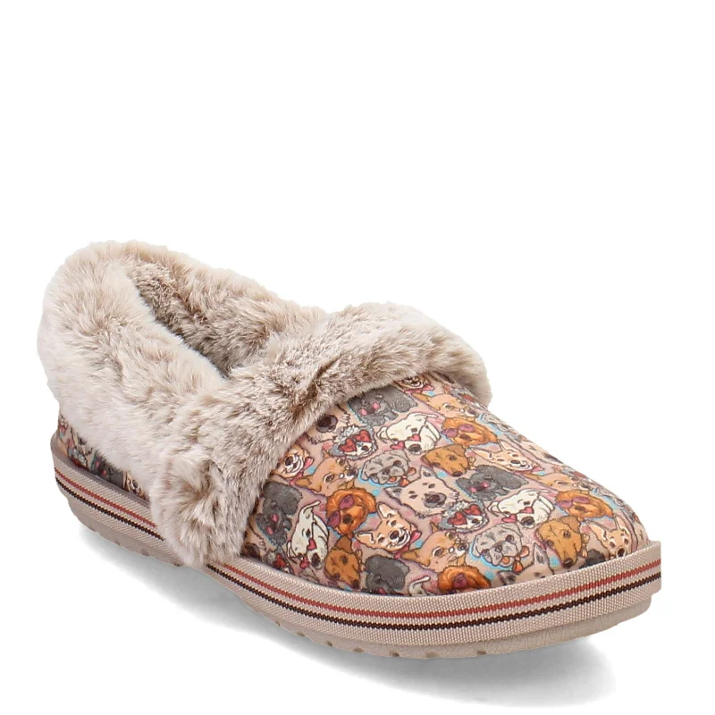 Chic and trendy women's shoes for the officeWomen's Skechers, BOBS Too Cozy - Family Pups Slipper