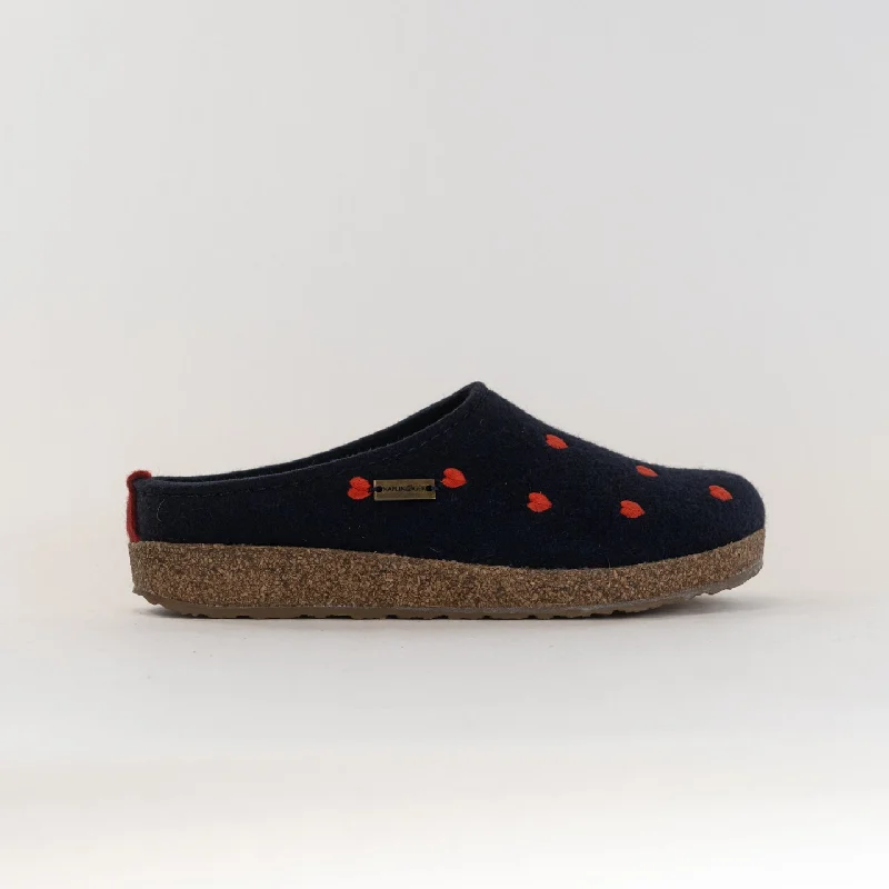 Sleek and modern women's footwear optionsHaflinger Cuoricini (Women's) - Navy