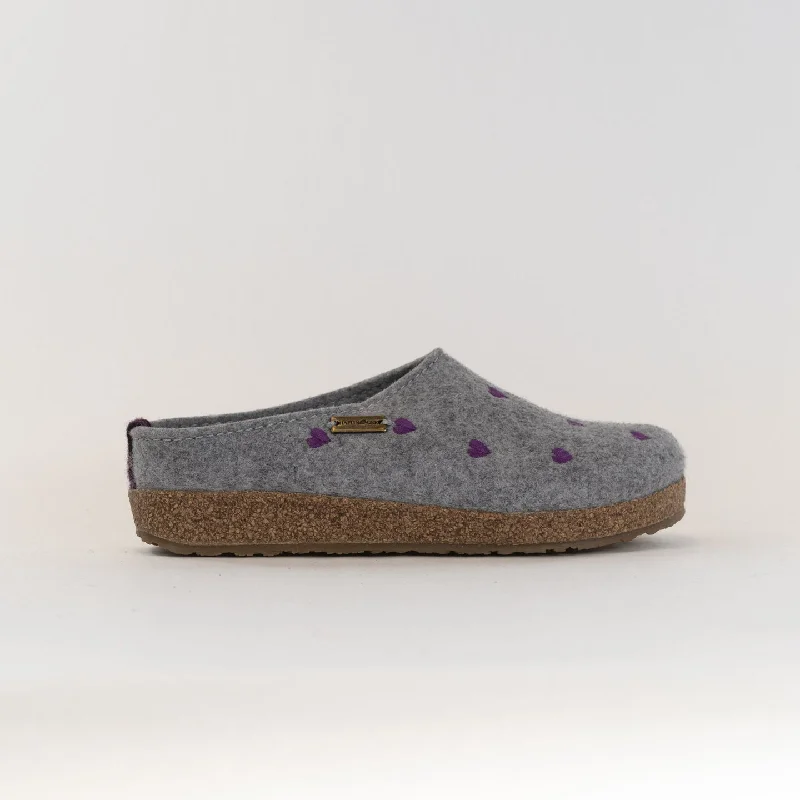 Chic and stylish women's shoes that complement every outfit and occasioHaflinger Cuoricini (Women's) - Silver/Grey Chic and stylish women's shoes that complement every outfit and occasioHaflinger Cuoricini (Women's) - Silver/Grey