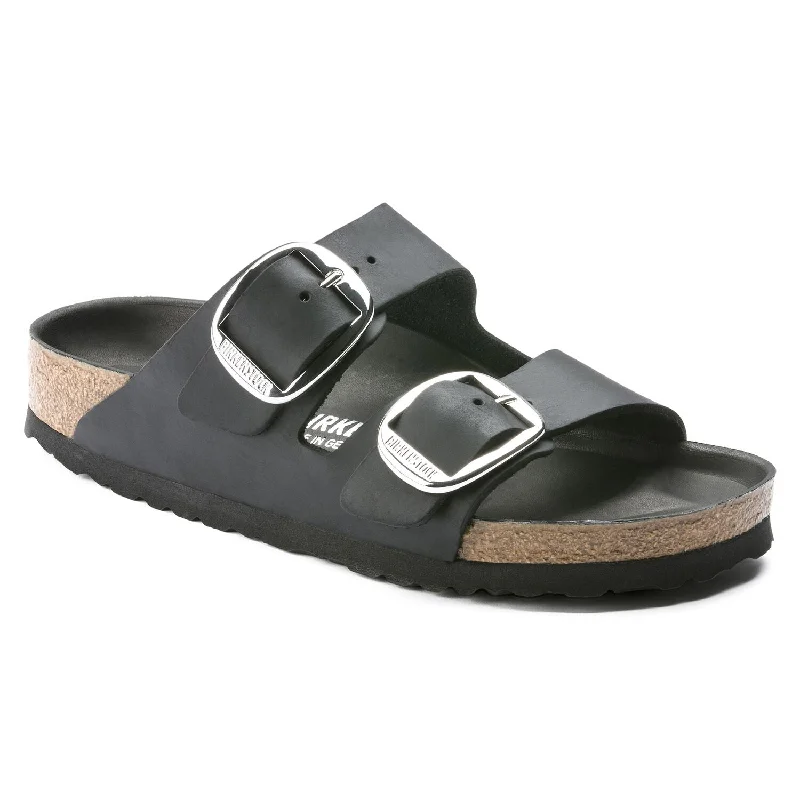 Elegant and sophisticated women's shoes for mature womenArizona Big Buckle - Black