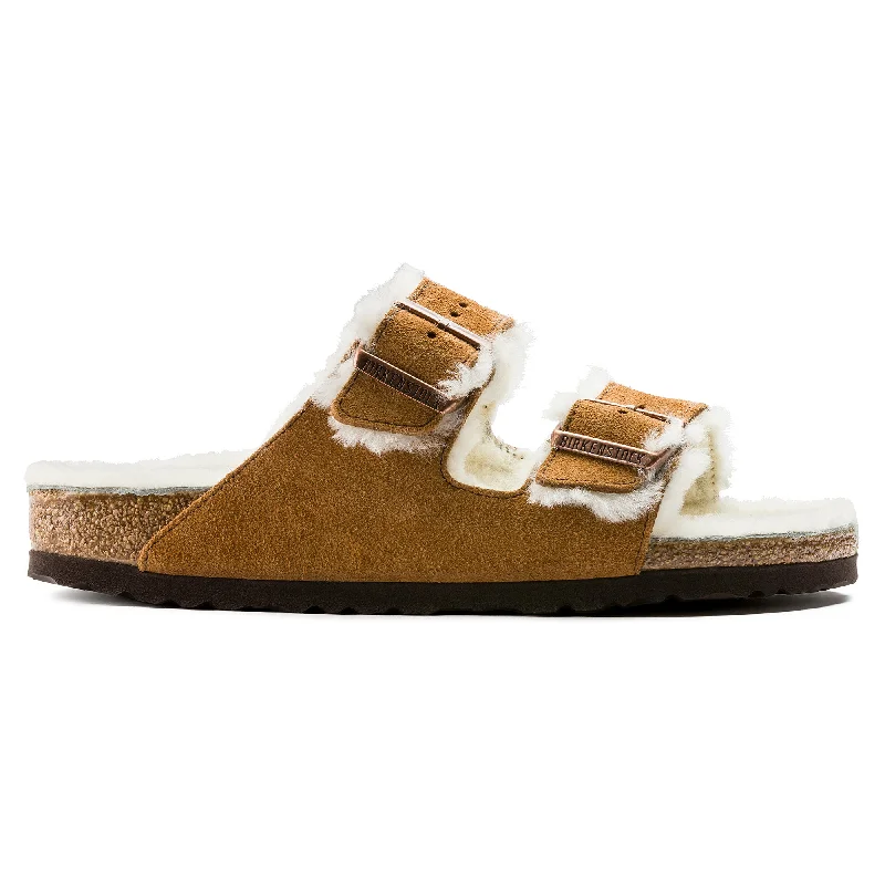 Practical and functional women's footwear solutionsArizona Mink Suede/Shearling