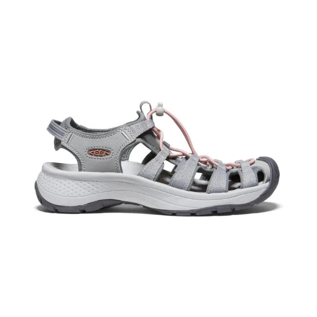 Comfy and stylish women's shoes for everyday casual wearAstoria West Sandal Grey/Coral Comfy and stylish women's shoes for everyday casual wearAstoria West Sandal Grey/Coral