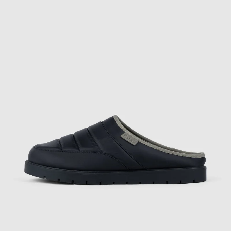Exotic and bold women's shoe designsBlack Puffer Slip On