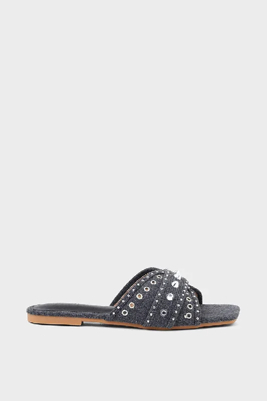 Stunning and glamorous women's shoes for evenings outCasual Slip On I17242-Black