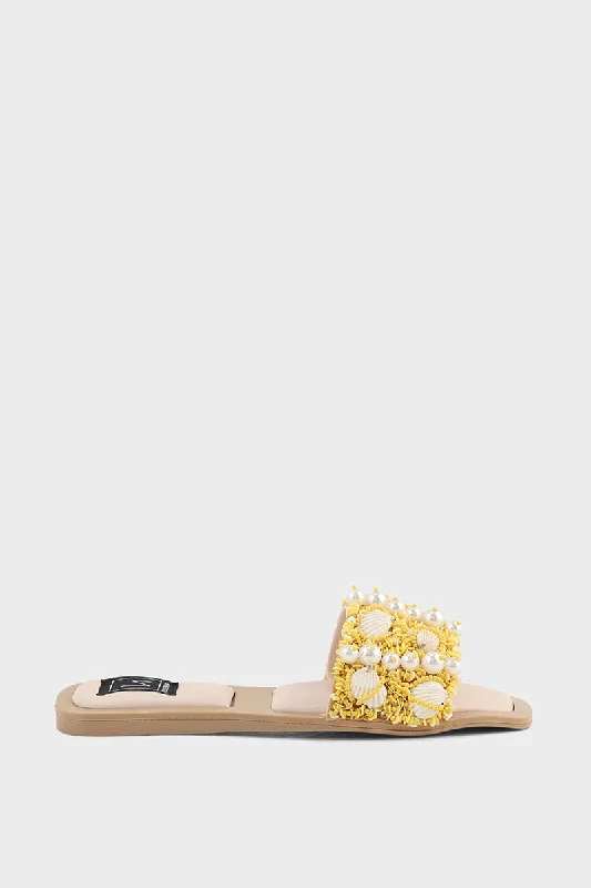 Comfortable and supportive women's shoes for all-day wearWomen Casual Slip On IC0006-Yellow