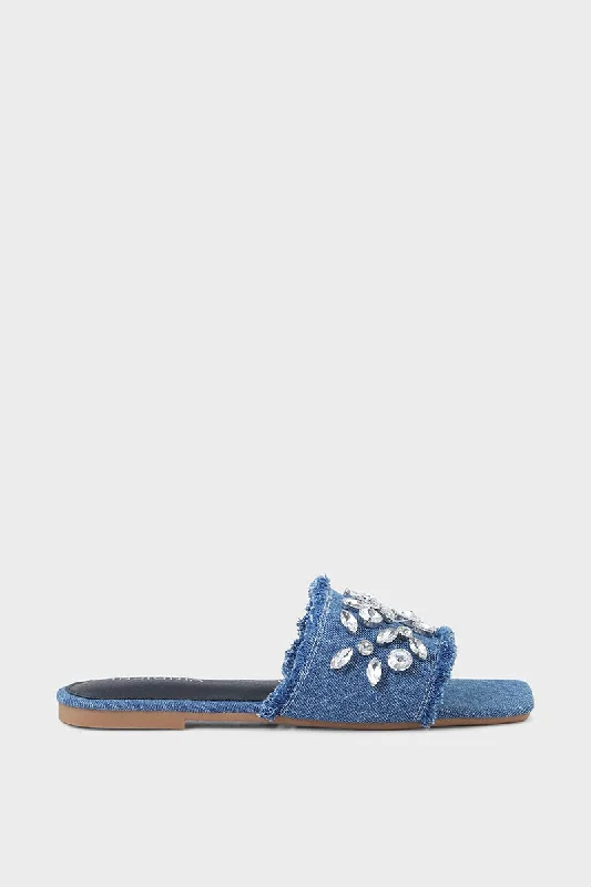 Durable and stylish women's shoes for active lifestylesCasual Slip On IC0021-Blue