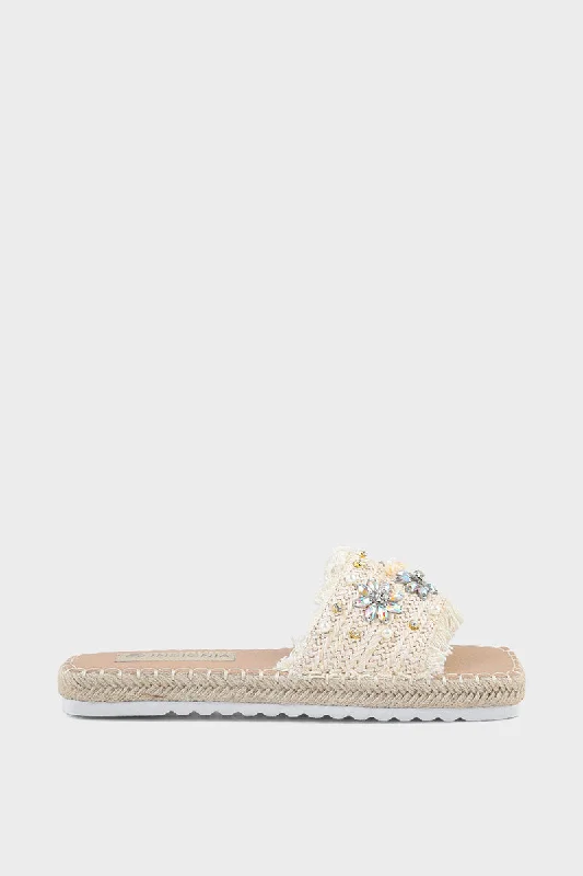 Stunning and eye-catching women's footwearCasual Slip On IC0022-Beige