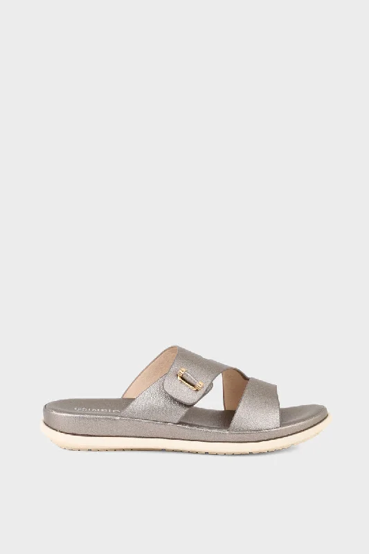 Flattering and figure-hugging women's footwearComfort Slip On I38642-Grey