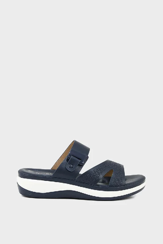 Timeless classic women's shoe designsComfort Slip On I38644-Navy