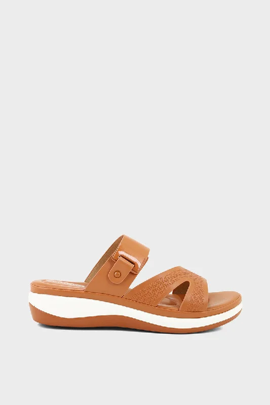 Bold and statement-making women's shoes for the bold and beautifulComfort Slip On I38644-Tan