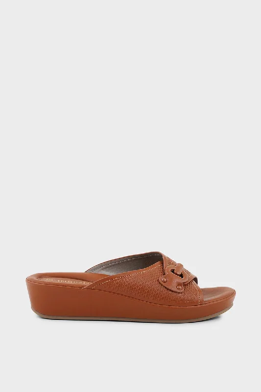 Classic and timeless women's footwear choicesComfort Slip On I38647-Tan