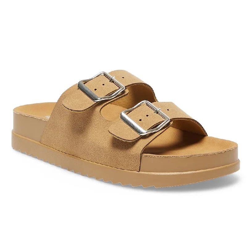 Chic and stylish women's shoes for graduation ceremoniesEssex Slide in Taupe Micro