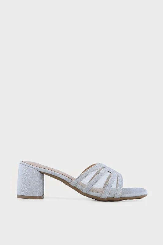 Elegantly crafted women's shoesFormal Slip On I38623-Silver