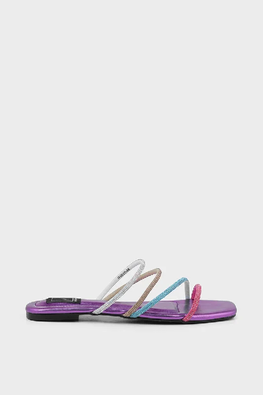 Versatile and adaptable women's shoes for every occasionFormal Slip On IF0010-Purple