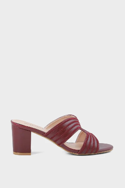 Versatile and elegant women's shoes for any outfitFormal Slip On IF0034-Maroon