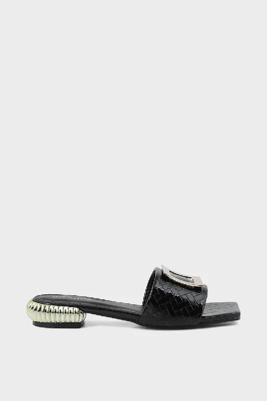 Elegant and sophisticated women's shoes for opera nightsFormal Slip On IF0050-Black