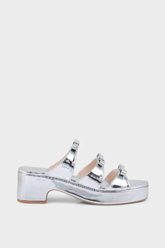 Flattering and stylish women's shoes for petite feetFormal Slip On IF0054-Silver