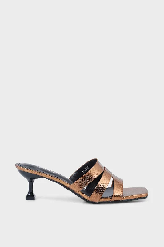 Durable and stylish women's shoes for active lifestylesFormal Slip On IF0055-Copper