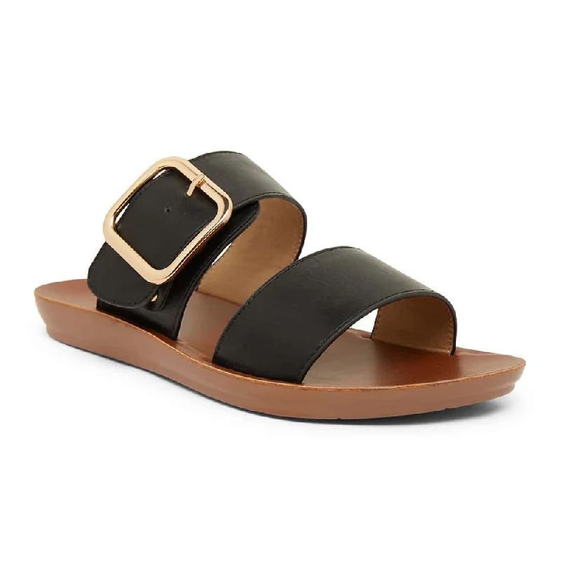 Chic and trendy women's shoes for the officeGarnet Slide in Black Smooth