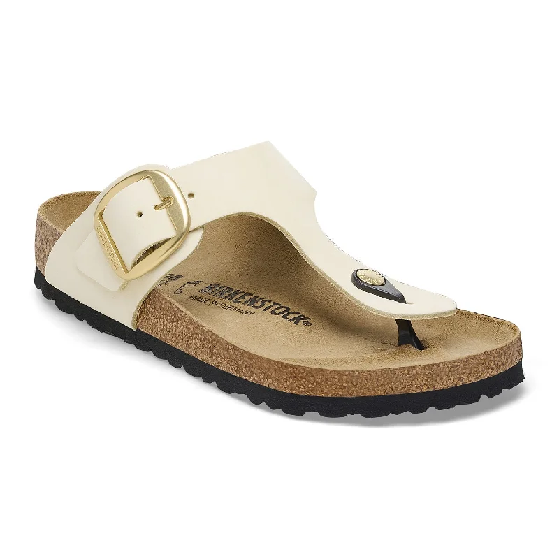 Comfy and stylish women's shoes for everyday eleganceGizeh Big Buckle - Ecru