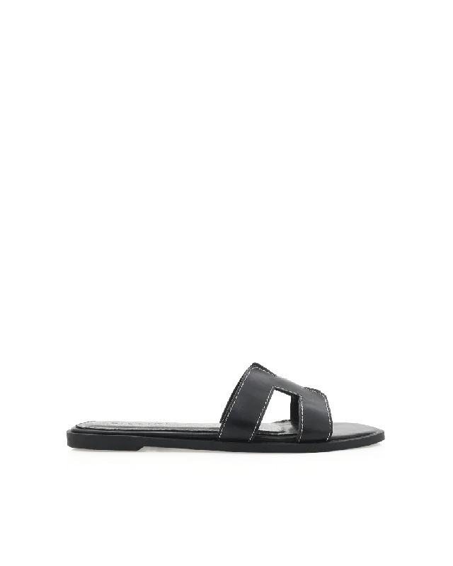 Chic and stylish women's shoes for garden partiesGORDY WIDE FIT - BLACK