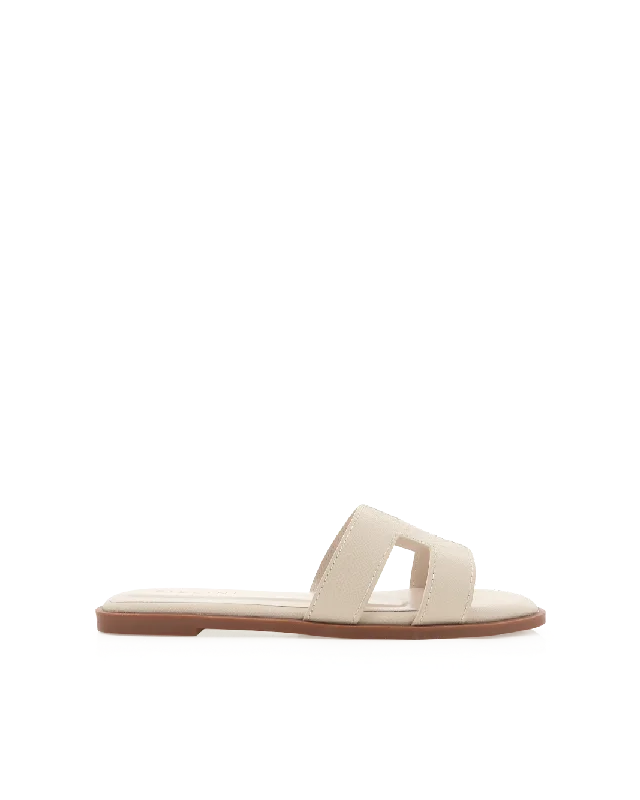Comfy and stylish women's shoes for lounging around the houseGORDY WIDE FIT - LIGHT BEIGE