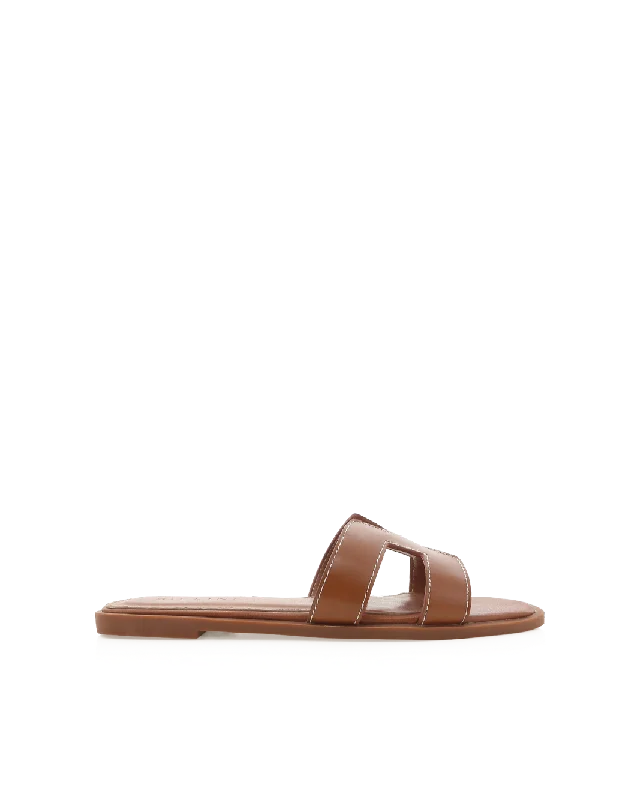 Stunning and glamorous women's shoes for evenings outGORDY WIDE FIT - TAN