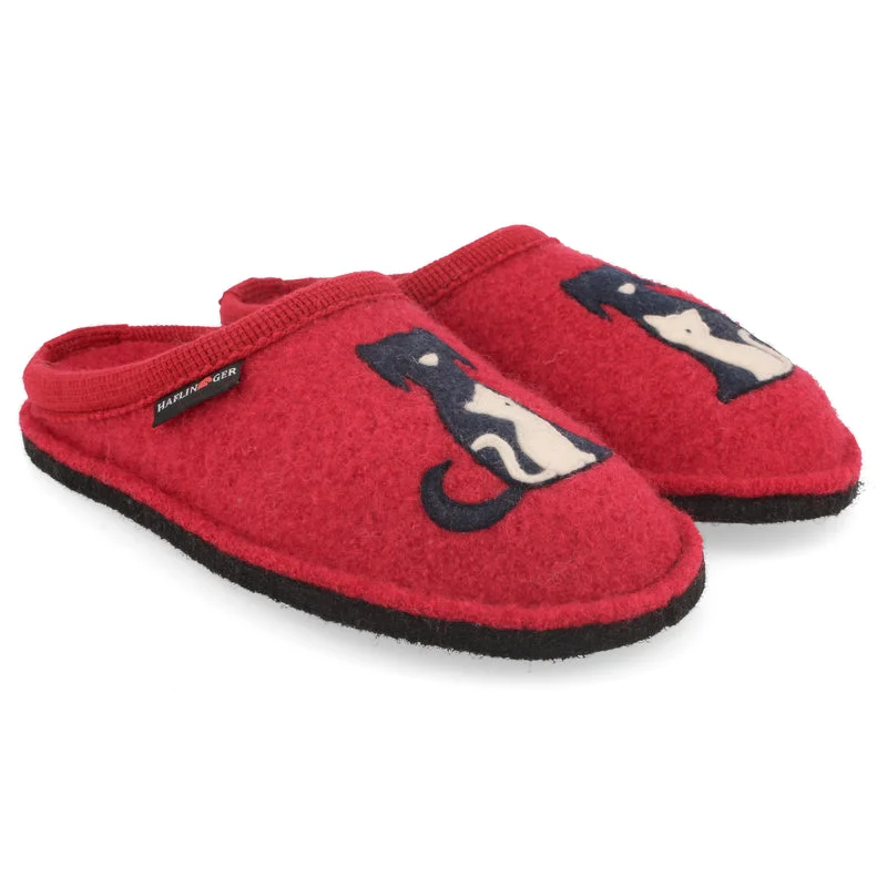 Stylish and supportive women's shoes for high archesHaflinger Canegatto (Women's) - Red Stylish and supportive women's shoes for high archesHaflinger Canegatto (Women's) - Red