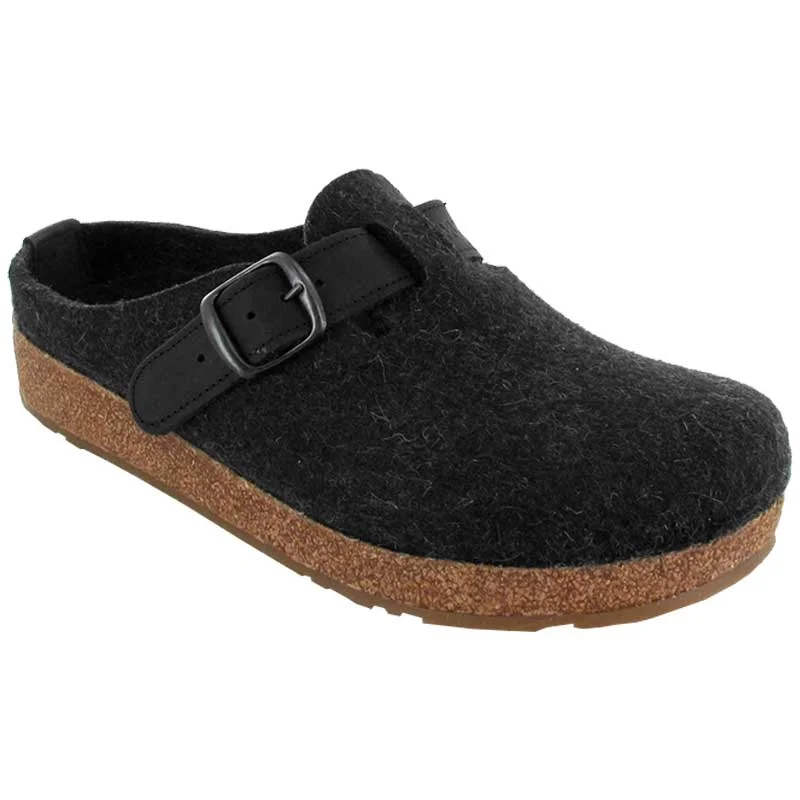 Elegantly stylish women's shoesHaflinger GZB Charcoal/Graphite