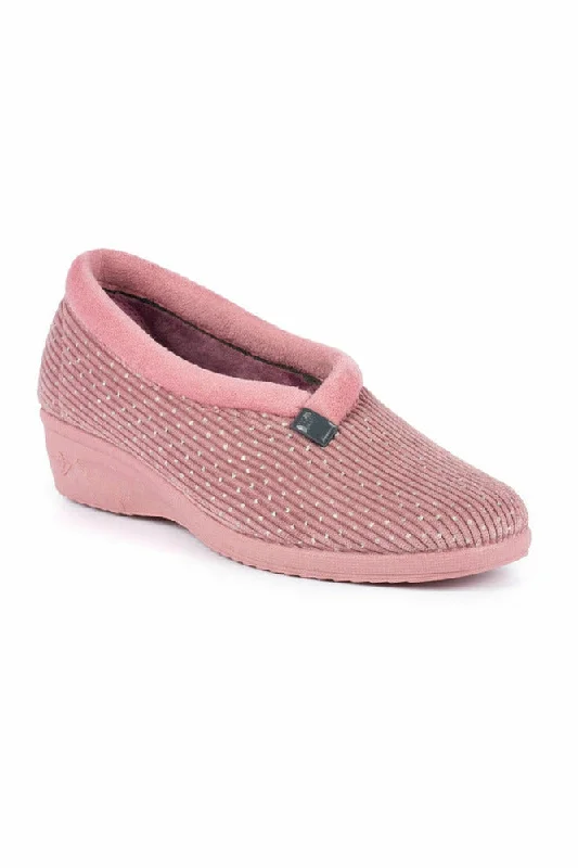 Elegant and sophisticated women's shoes for dinner datesLunar Womens Slippers KLA 155 Greta in Pink Elegant and sophisticated women's shoes for dinner datesLunar Womens Slippers KLA 155 Greta in Pink