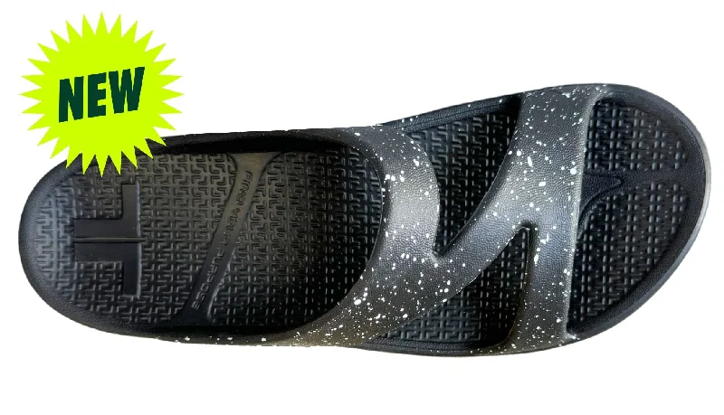 Bold and unique women's shoes for fashion-forward individualsMidnight Black/White Splash Bold and unique women's shoes for fashion-forward individualsMidnight Black/White Splash