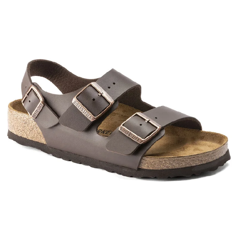 Feminine and romantic women's shoe designsMilano Dark Brown BF R