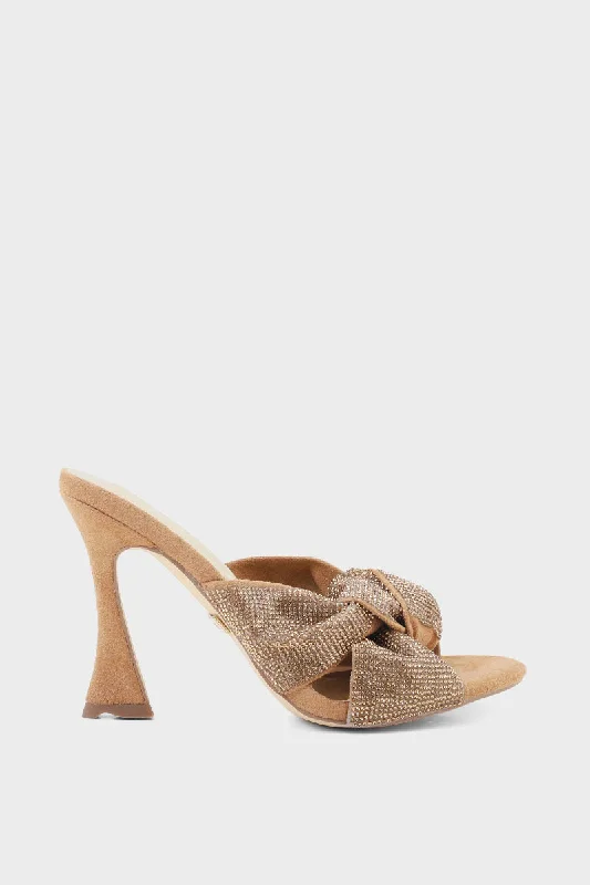 Elegant and sophisticated women's shoes for red carpet eventsParty Wear Slip On I29294-Brown