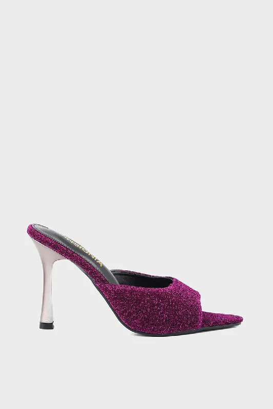 Versatile and stylish women's shoes for city walksParty Wear Slip On I29297-Purple