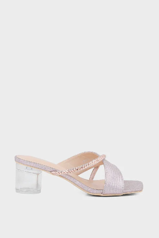 Colorful and vibrant women's shoe patternsParty Wear Slip On IP0018-Pink