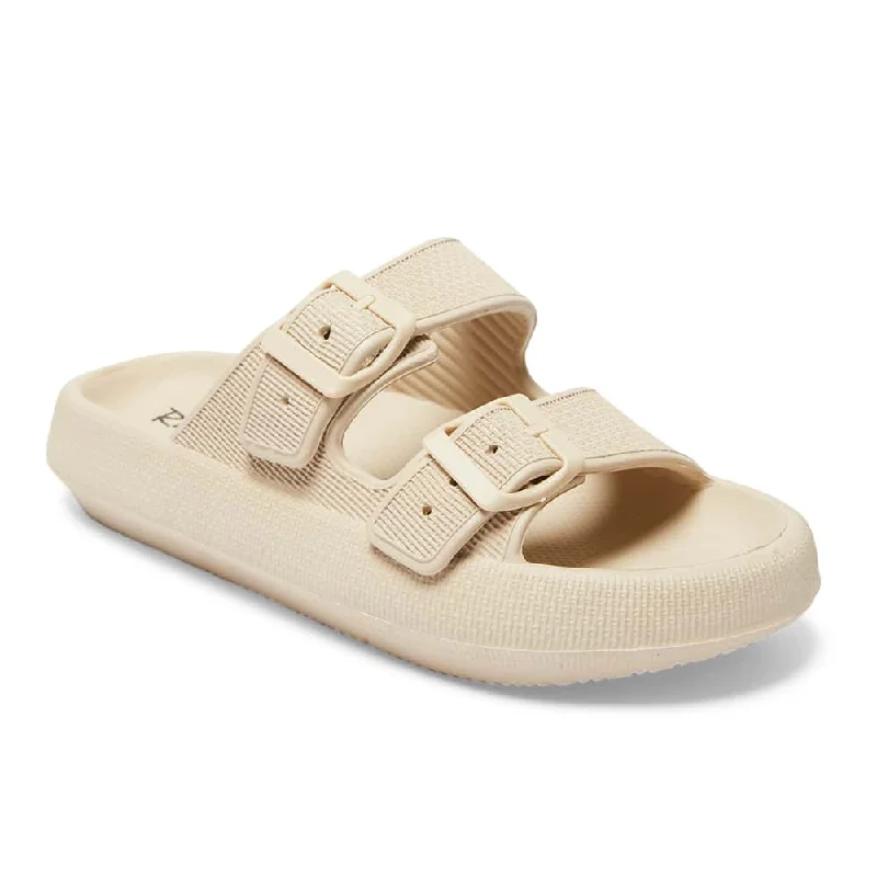 Sleek and modern women's footwear optionsSunny Slide in Taupe Smooth