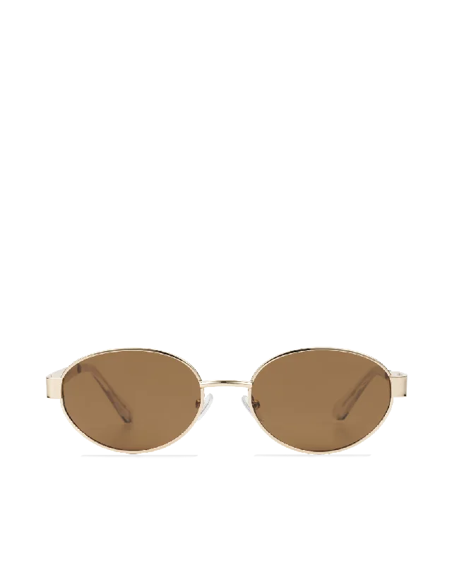 Flattering and figure-hugging women's footwearTHE EVANGELISTA - GOLD-BROWN