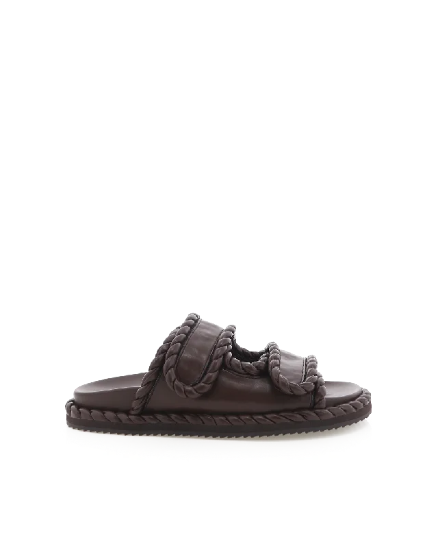 Feminine and romantic women's shoe designsTHISBE - CHOCOLATE