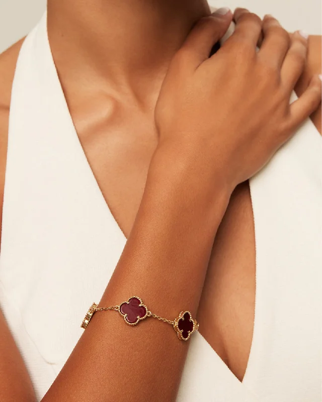 Versatile and stylish women's shoes for everyday chicVENETIA BRACELET - RED-GOLD