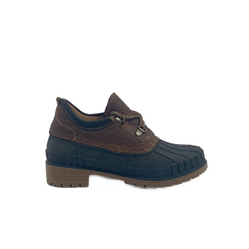 Stylish and supportive women's shoes for high archesWomen’s Brook Half Boot: Peanut Brown Grizzly