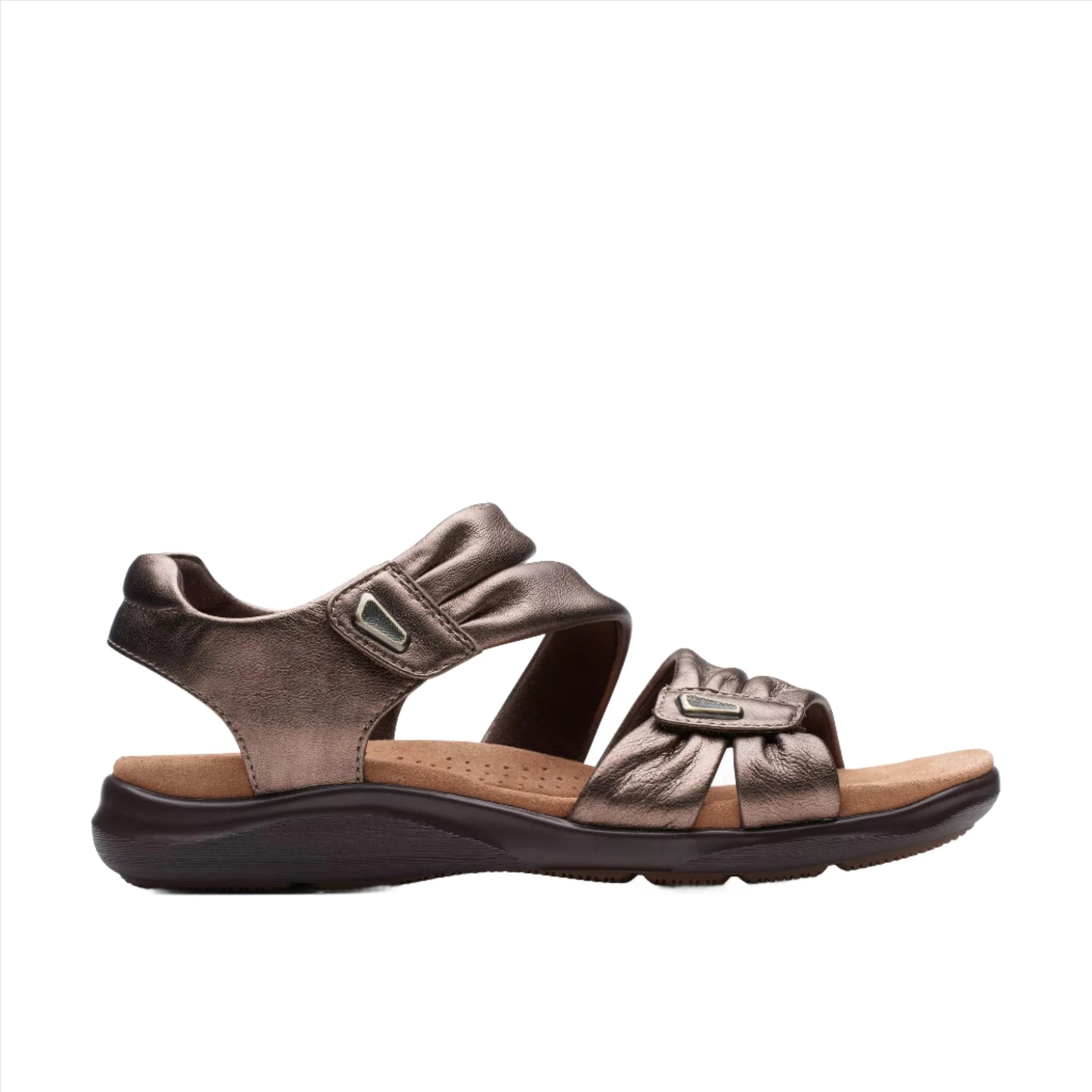 Flattering and stylish women's shoes for wide feetWomen's Kittly Ave Bronze Leather