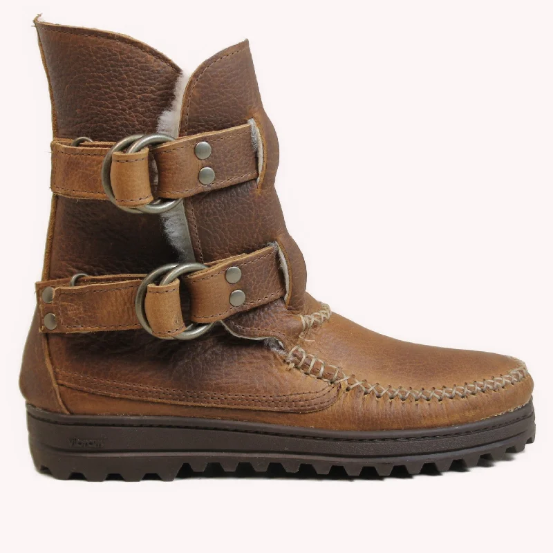 Sleek and modern women's footwear optionsWomen's Twinstrap Ring Boot - Grizzly Peanut