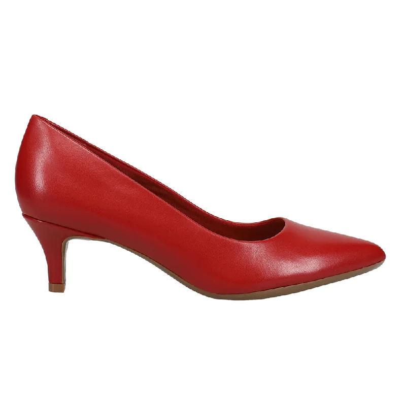 Elegant and sophisticated women's shoes for red carpet eventsLexie Pointed Toe Kitten Heel Pumps