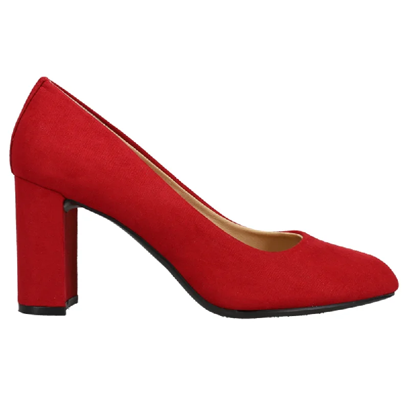 Comfy and stylish women's shoes for flat feetLofty Block Heel Pumps