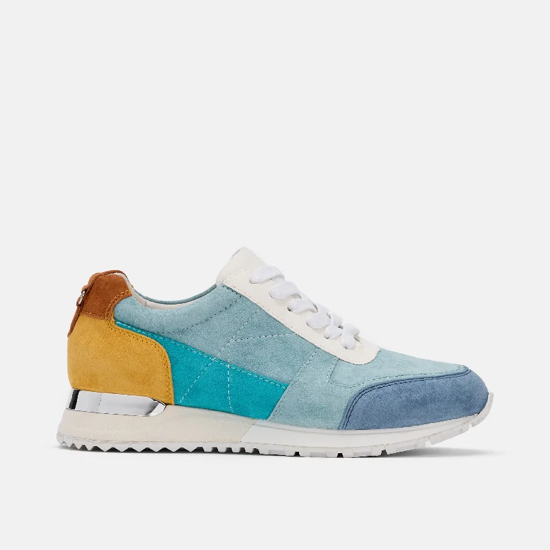 Elegant and sophisticated women's shoes for dinner datesMs. Ash Tropic Blue Suede Trainers