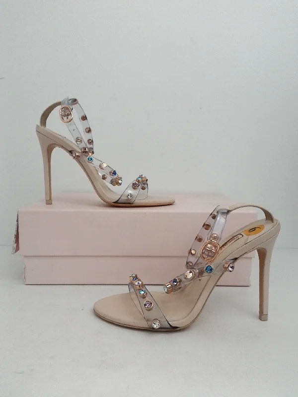 Comfortable and supportive women's shoes for all-day wearSophia Webster Women's Rosalind Gem Nude Sandal Size 36 M