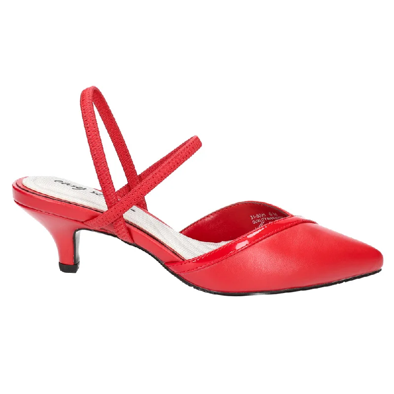 Classic and timeless women's footwear choicesUnna Pointed Toe Kitten Heel Pumps